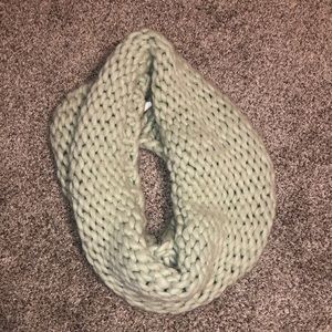 Sea foam green Merona winter knitted infinity scarf